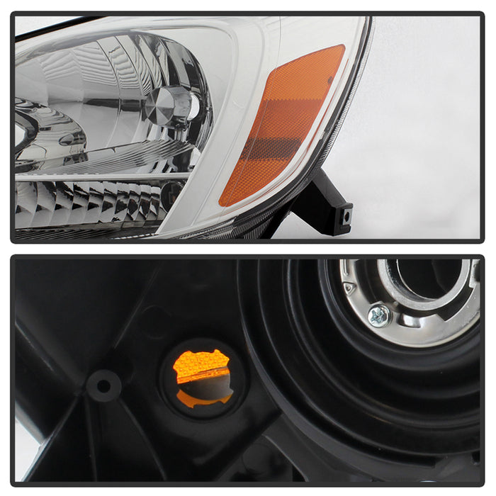 SPYDER xTune 04-05 Toyota Sienna Driver Side Halogen Headlight - OEM Left (HD-JH-TSIE04-OE-L) 9038433