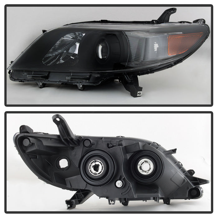 SPYDER xTune 11-16 Toyota Sienna SE Driver Side Halogen Headlights - OEM Left (HD-JH-TSIE11-OEBK-L) 9039621