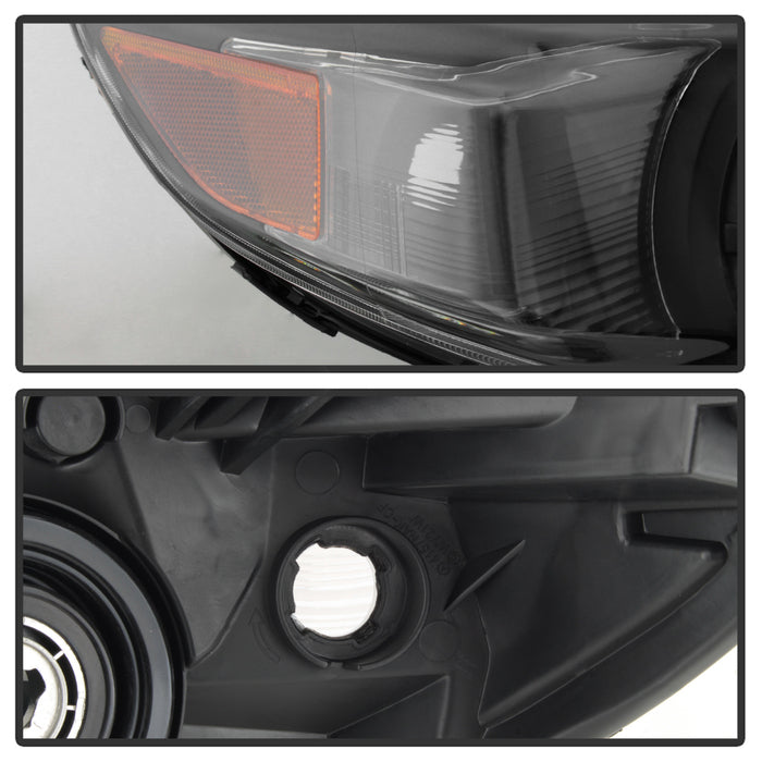 SPYDER xTune 11-16 Toyota Sienna SE Passenger Side Halogen Headlight - OEM Right (HD-JH-TSIE11-OEBK-R) 9039638