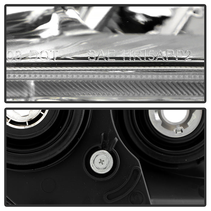 SPYDER xTune 11-16 Toyota Sienna (w/o Running Lights) Halogen Headlight - OEM Left (HD-JH-TSIE11-OEC-L) 9039645