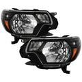 SPYDER Xtune Toyota Tacoma 2012-2015 OEM Style Headlights Black HD-JH-TTA12-AM-BK 9031069