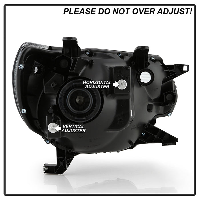 SPYDER Xtune Toyota Tacoma 2012-2015 OEM Style Headlights Black HD-JH-TTA12-AM-BK 9031069