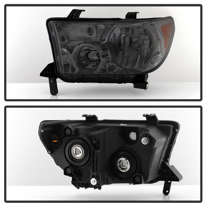 SPYDER Xtune Toyota Tundra 07-13 / Toyota Sequoia 08-13 OEM Style Headlights Smoked HD-JH-TTU07-AM-SM 5077356