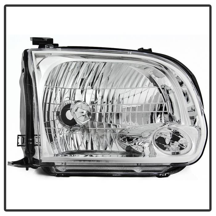 SPYDER xTune 05-06 Toyota Tundra 4DR Double Cab OEM Style Headlights - Chrome HD-JH-TTUN05-C 9043376