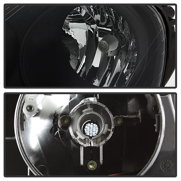 SPYDER xTune Volkswagen Golf 06-09 OEM Style Headlights Black - OEM Black HD-JH-VJ06-BK 9039966