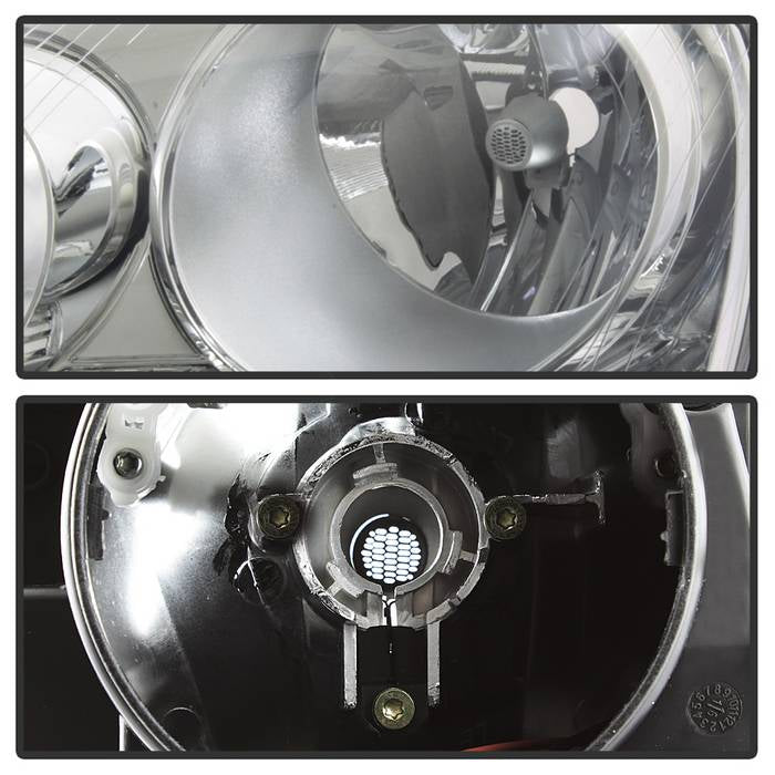 SPYDER xTune 06-09 Volkswagen Golf (Halogen Only) OEM Style Headlights - Chrome HD-JH-VJ06-C 9043451