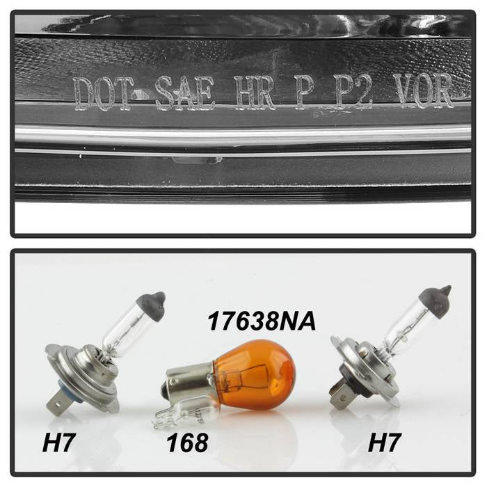 SPYDER xTune 06-09 Volkswagen Golf (Halogen Only) OEM Style Headlights - Chrome HD-JH-VJ06-C 9043451