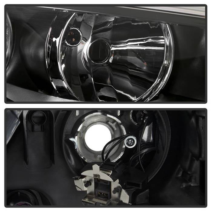 SPYDER Xtune Volkswagen Jetta 11-14 Amber Crystal Headlights Black HD-JH-VJ11-AM-BK 5075796