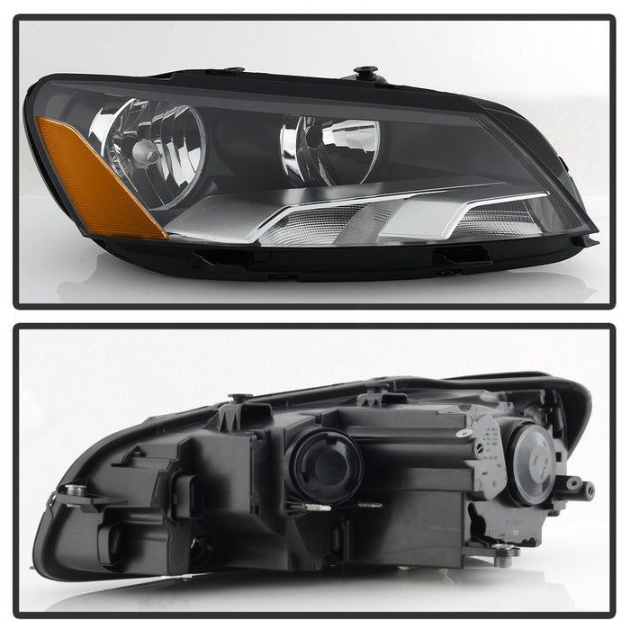 SPYDER xTune VW Passat 11-14 Passenger Side Halogen Headlight - OEM R HD-JH-VP12-OE-R 9938931