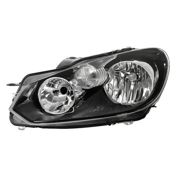 SPYDER xTune 10-14 VW Golf MK6 Driver Side Halogen Headlight - OE Left (HD-JH-VWG610-OE-L) 9942860