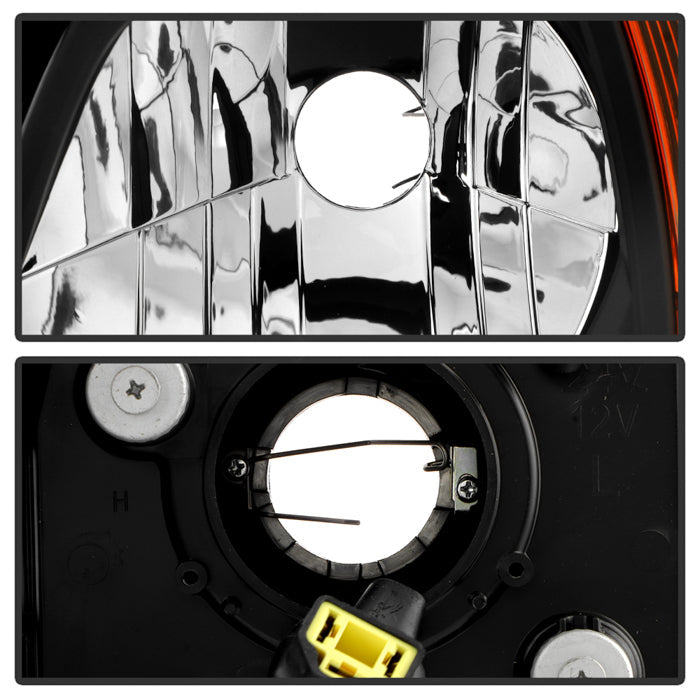 SPYDER xTune 00-05 Cadillac Deville Crystal Headlights - Black (HD-ON-CADDEV00-BK) 9040368