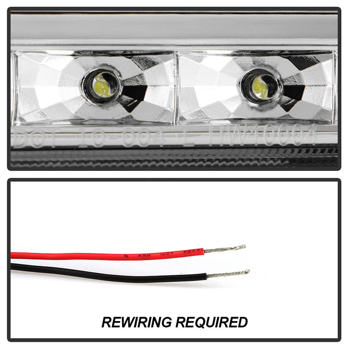 SPYDER Xtune Toyota Tacoma 01-04 1 Piece w/ Black Trim Corner Crystal Headlights HD-ON-TT01-1PC-LED-C 5056344