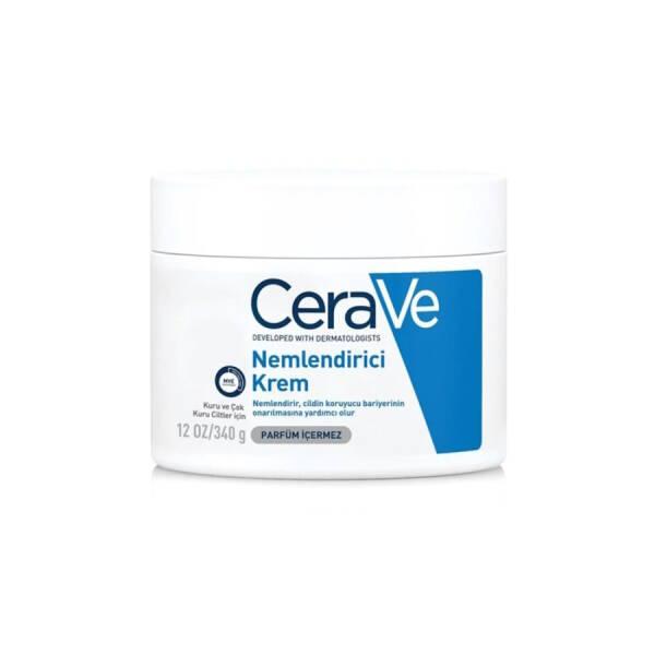 CeraVe Moisturizing Cream for Dry Skin - 340g, Fragrance-Free, Hypoallergenic & Non-Comedogenic