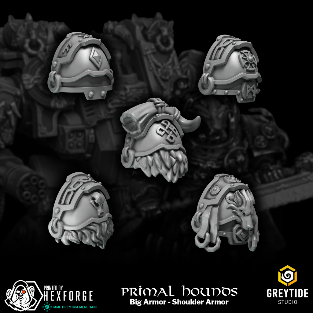Primal Hounds - Big Armor - Shoulder Armor