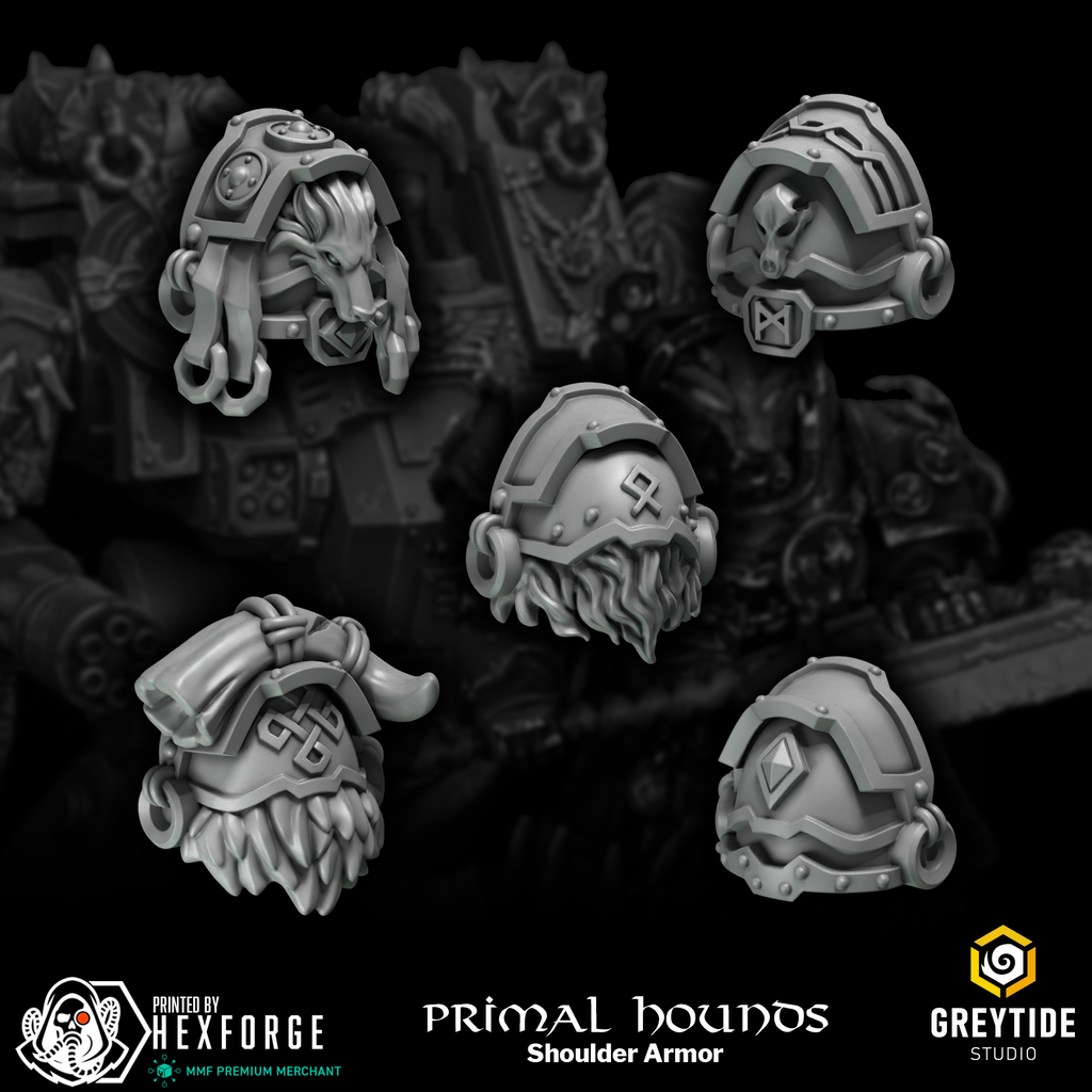 Primal Hounds - Shoulder Armor