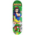 Hook-Ups Snow White Skateboard Deck - 8.5″