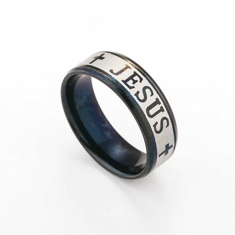 Unique Jesus Cross Ring