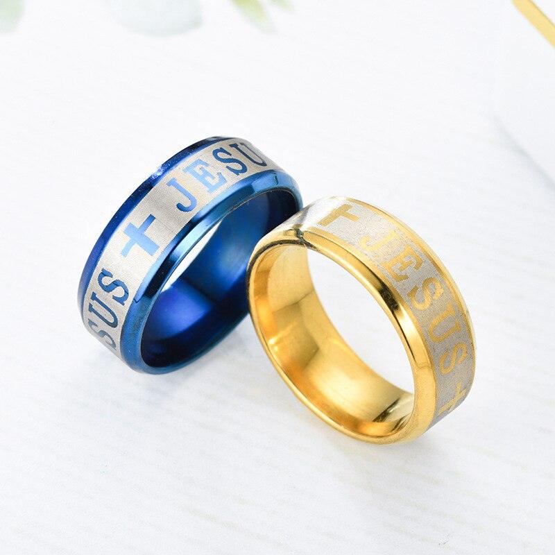 Unique Jesus Cross Ring