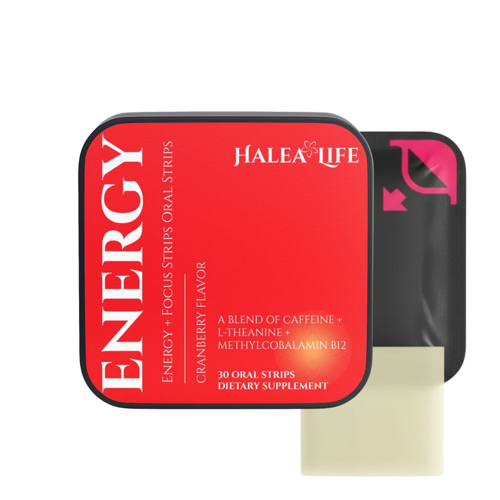 Energy + Focus Strips - Caffeine, L-Theanine & B12