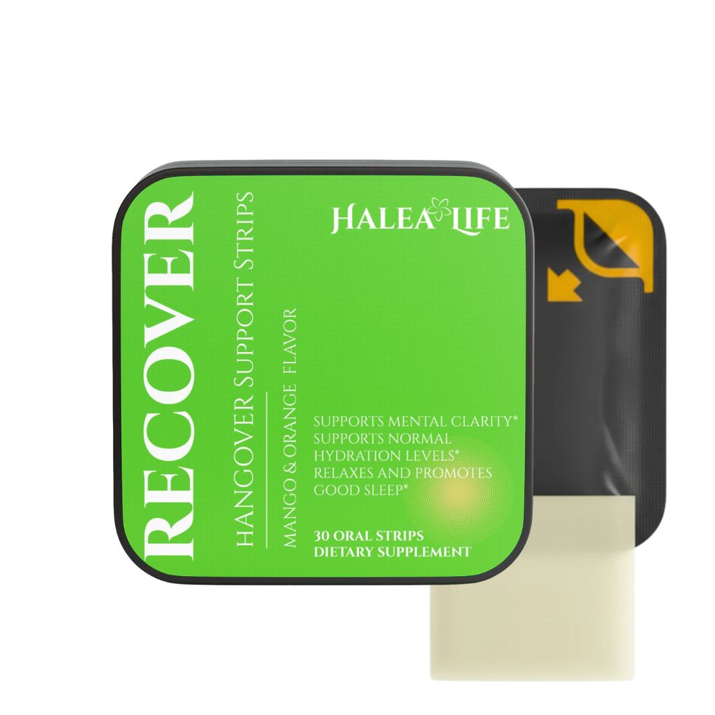 Herbal Recovery Strips - Turmeric, Grape Seed & Liver Support