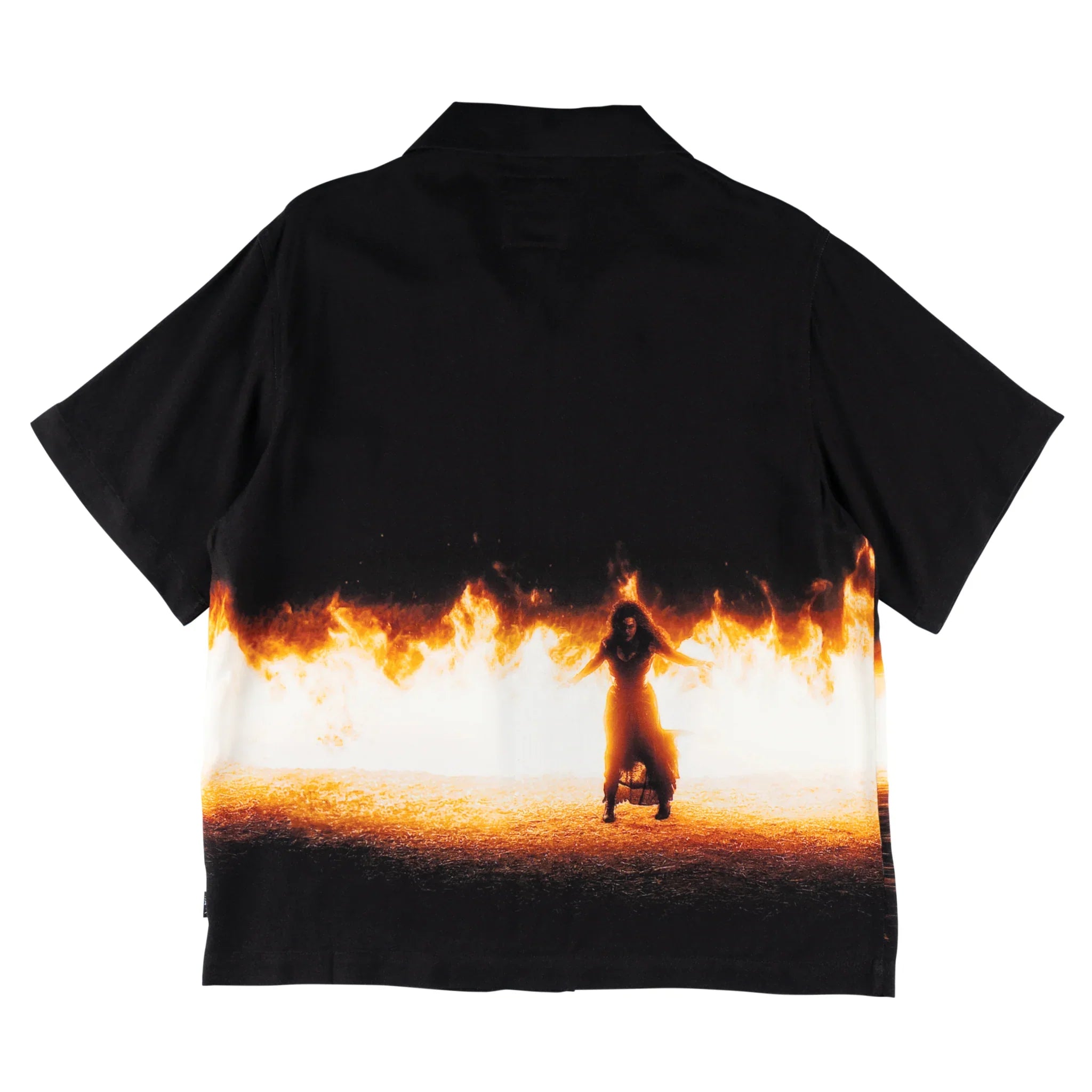 Welcome x Harry Potter Burrow Burn Rayon Shirt - Black