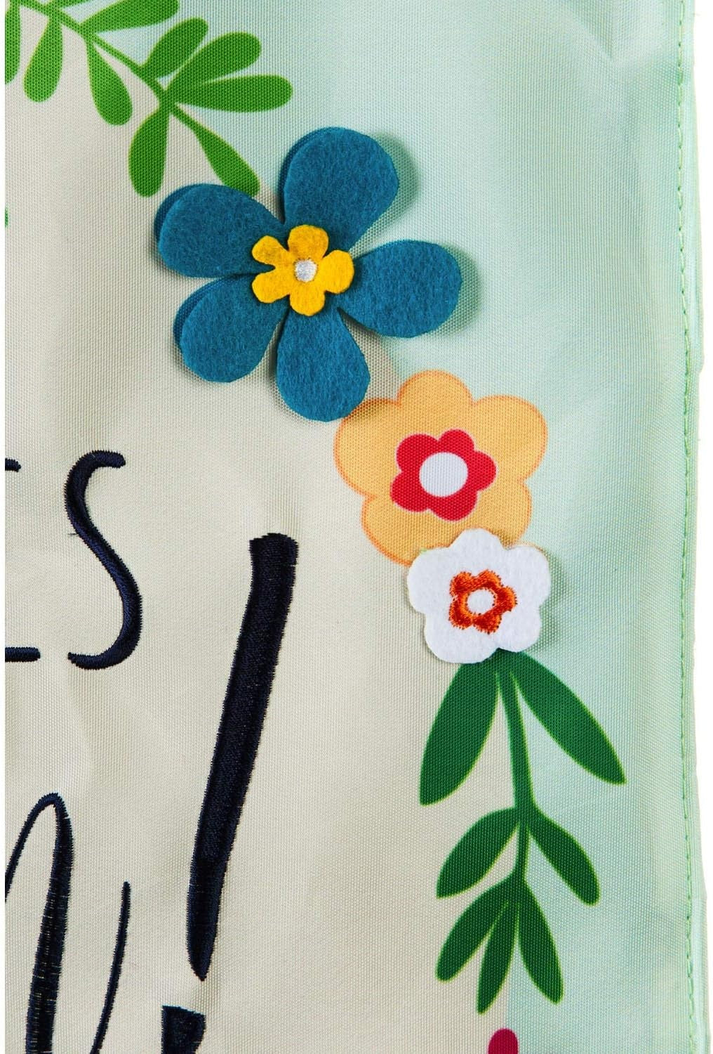 He Is Risen Floral 2 Sided Easter Garden Flag