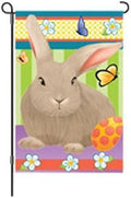Hip Hop Bunny Easter Garden Flag