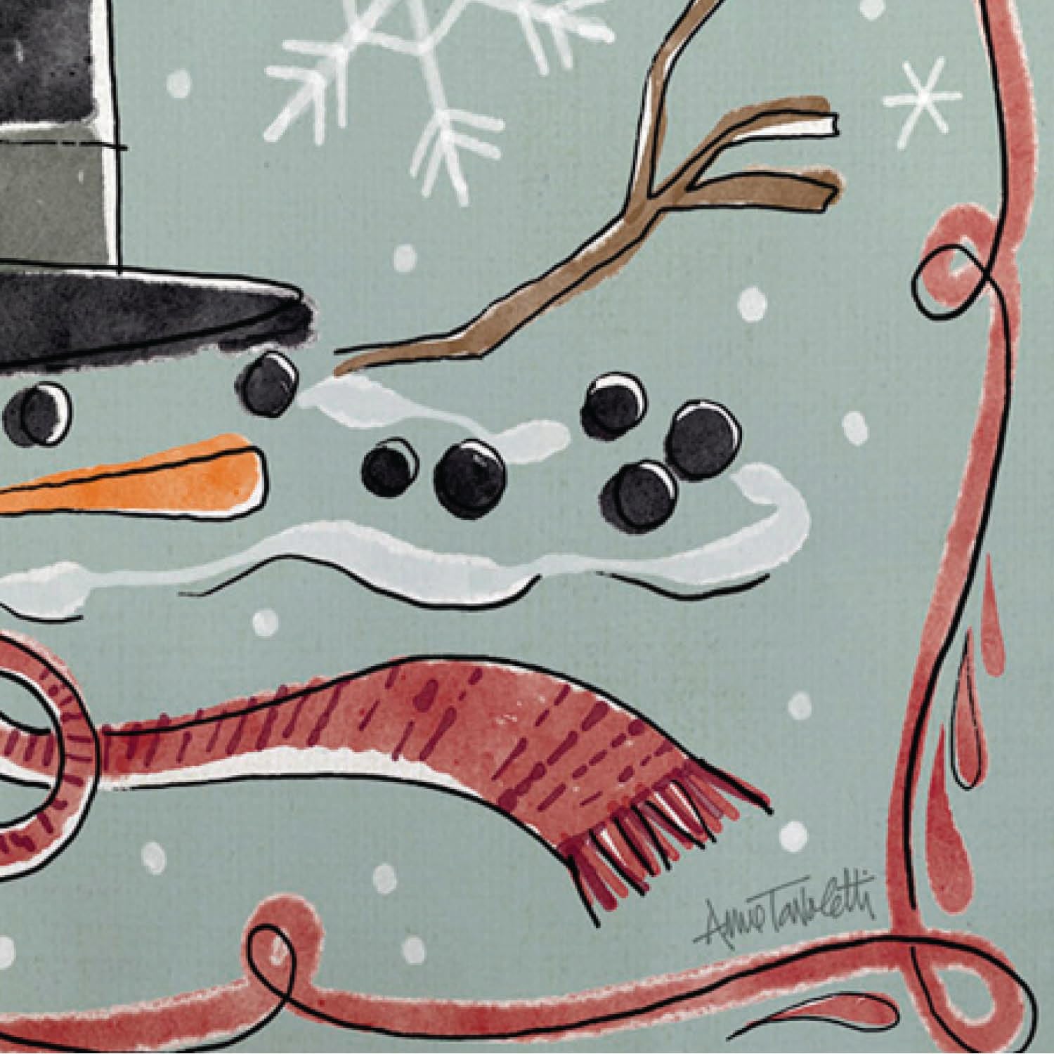 Holiday Fun Christmas Garden Flag 2 Sided