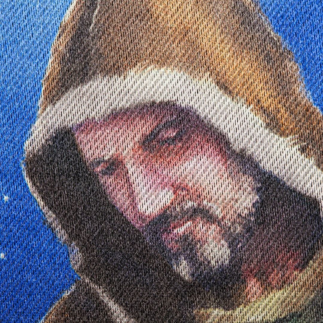 Holy Night Nativity Christmas Garden Flag 2 Sided Lustre