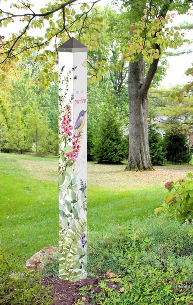 Home In The Garden Art Pole 60