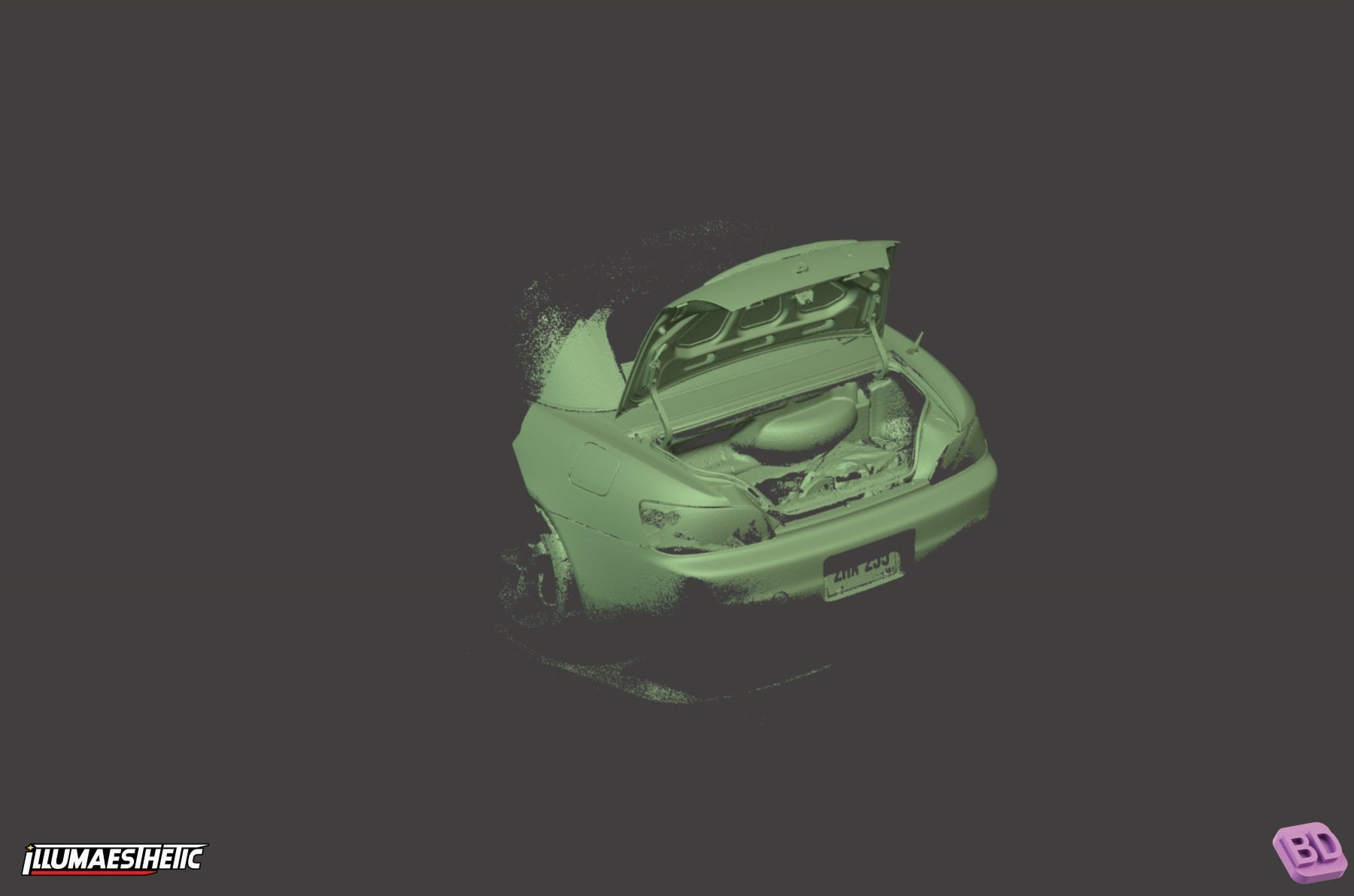 Honda S2000 (AP1) 3D Scan (1999-2003)