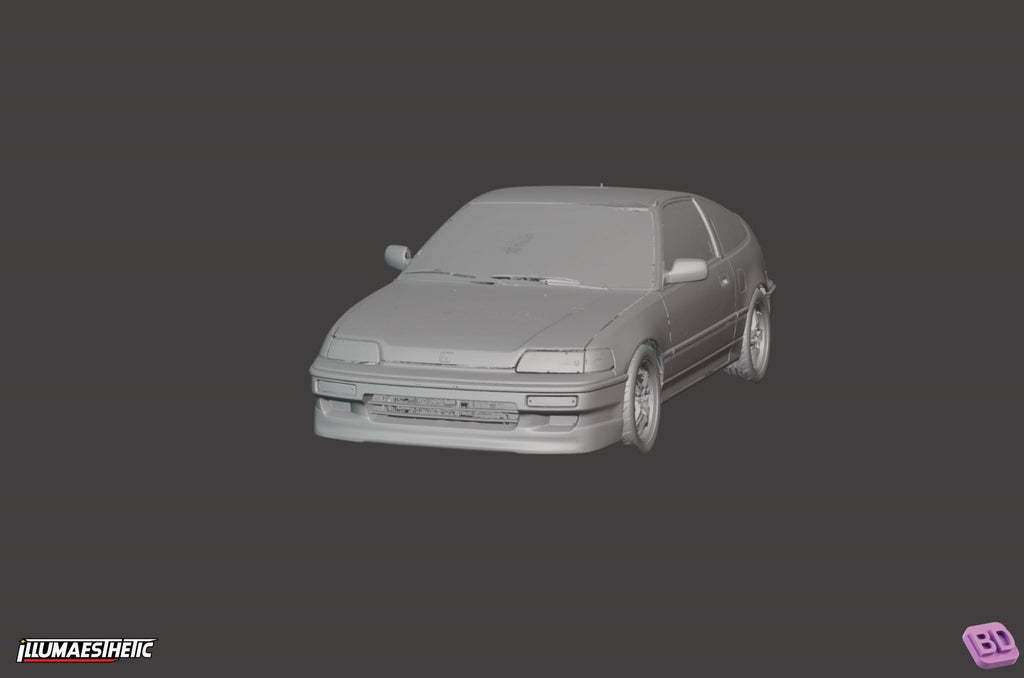 Honda CR-X 3D Scan (1987-1991)