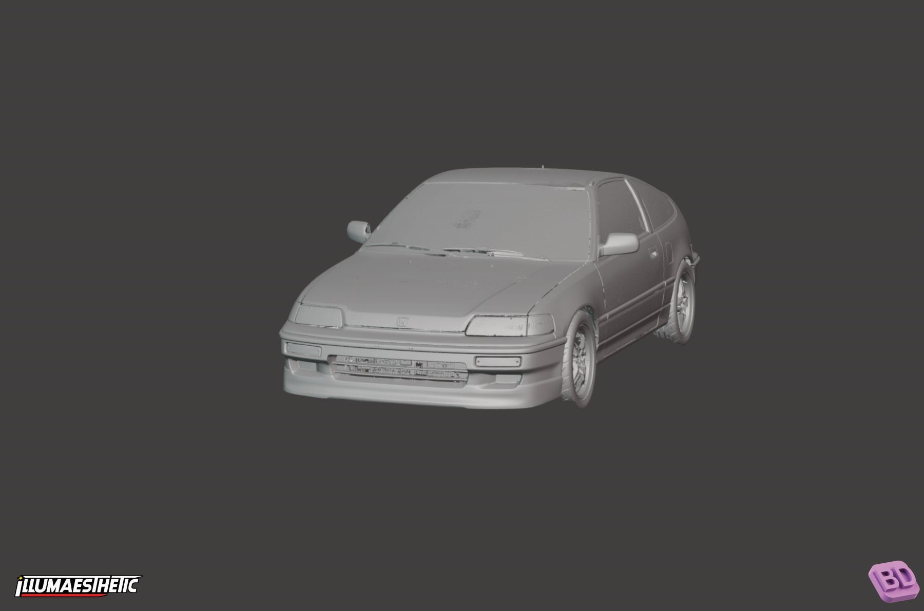 Honda CR-X 3D Scan (1987-1991)