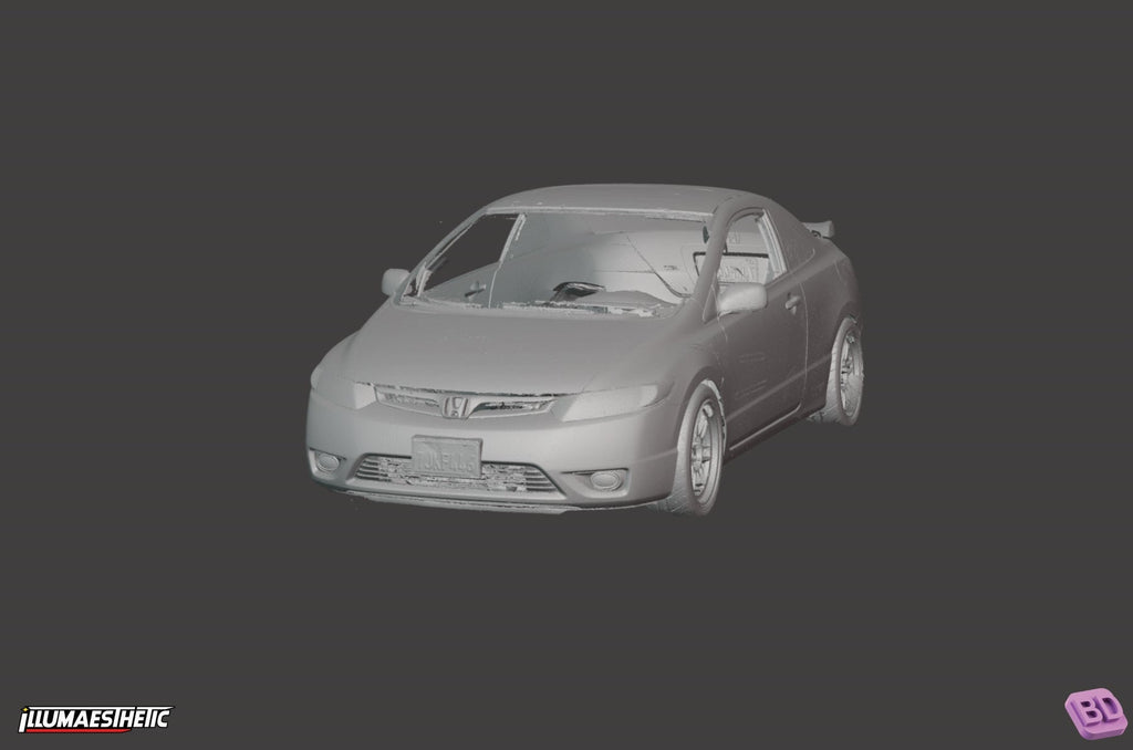 Honda Civic Si (FG2) 3D Scan (2006-2009)
