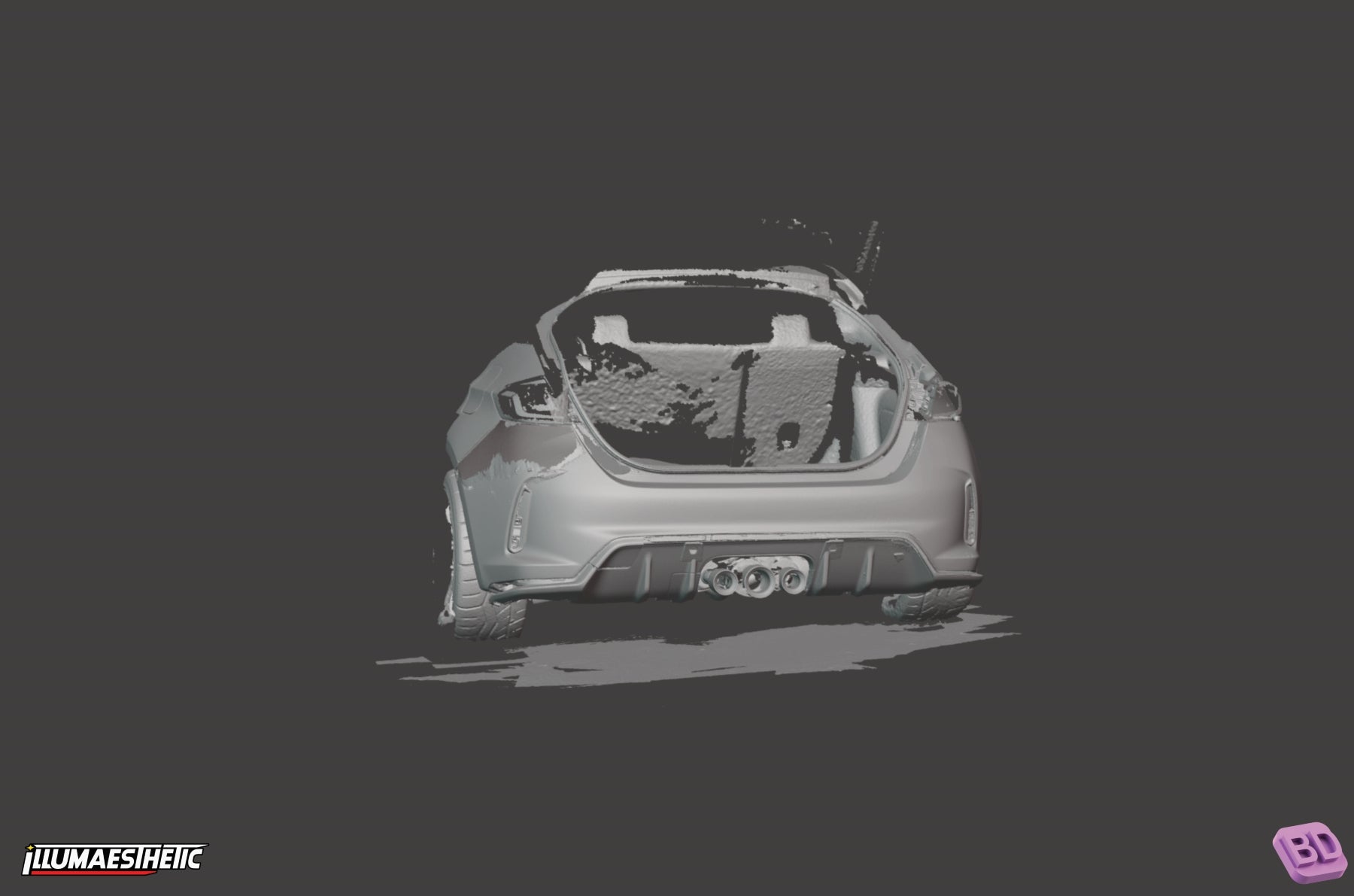 Honda Civic Type R (FL5) 3D Scan (2023+)