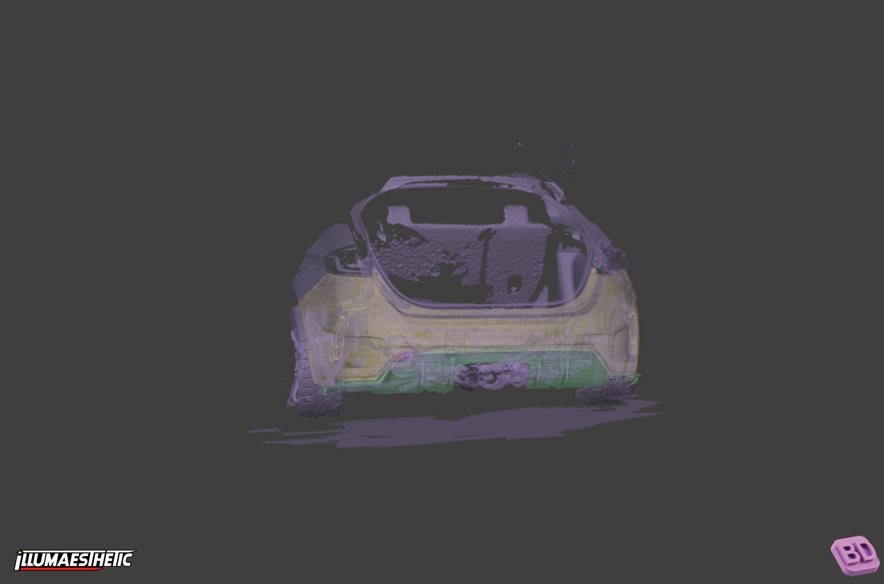 Honda Civic Type R (FL5) 3D Scan (2023+)