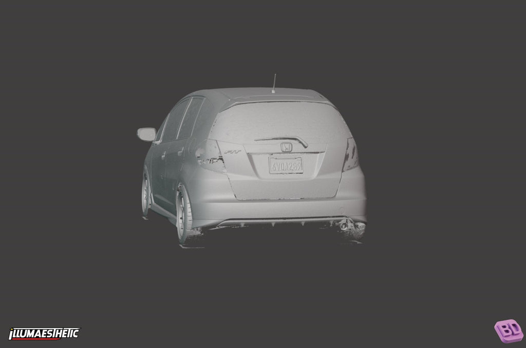 Honda Fit (GE) 3D Scan (2007-2014)
