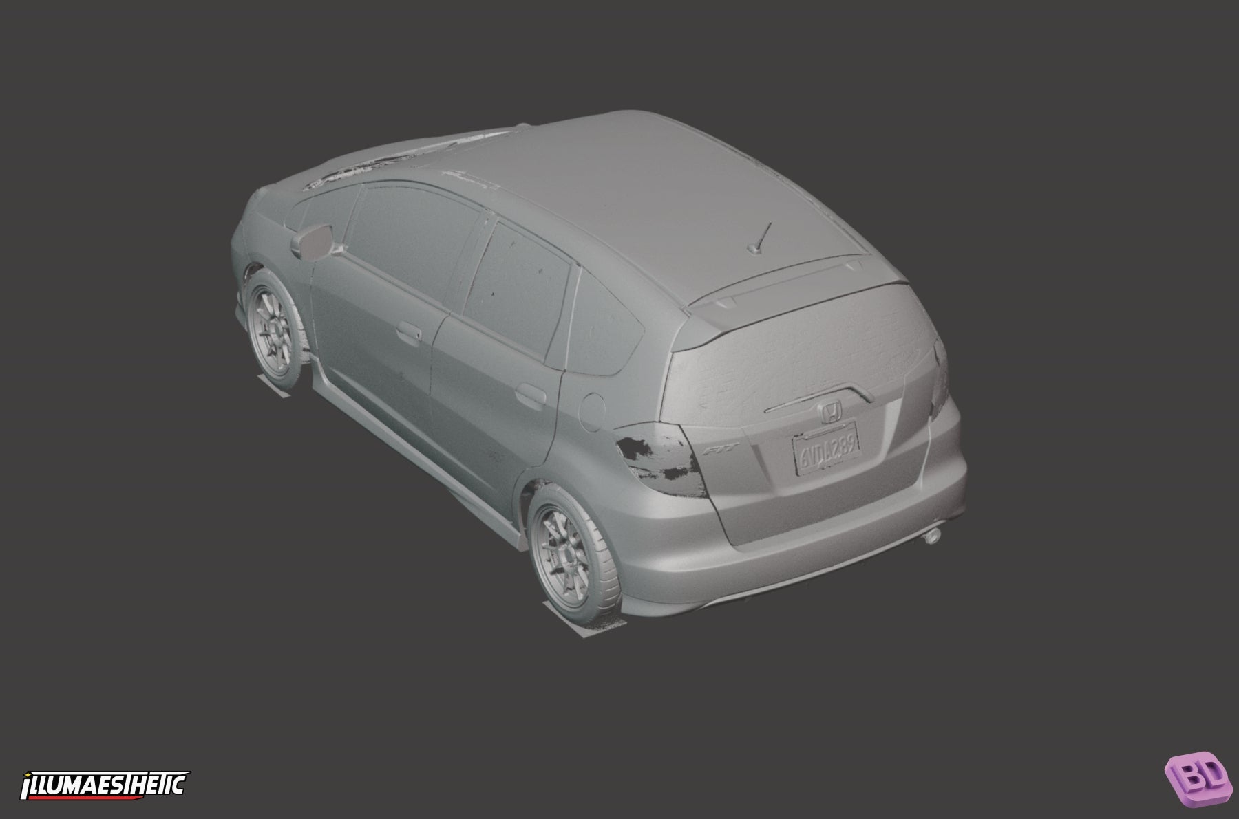 Honda Fit (GE) 3D Scan (2007-2014)
