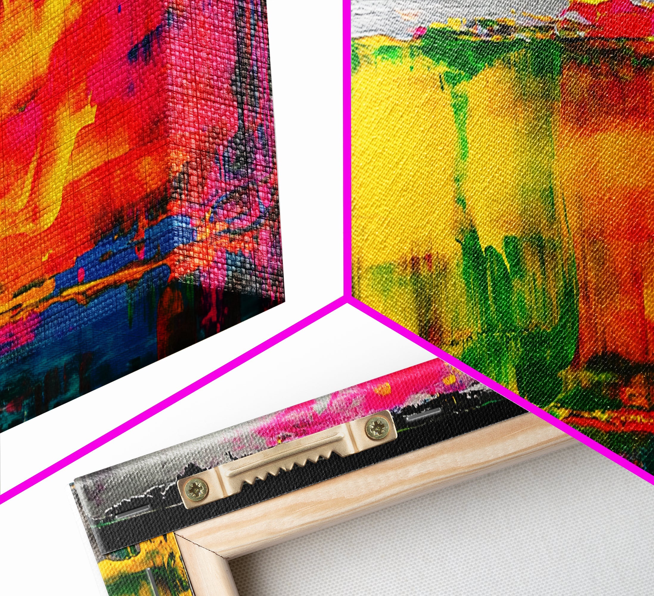 Abstract Color, Modern Art, Vibrant Minimalist Painting, Bold Wall Art, Living Room Aesthetic, Large Canvas Print, Statement Art
