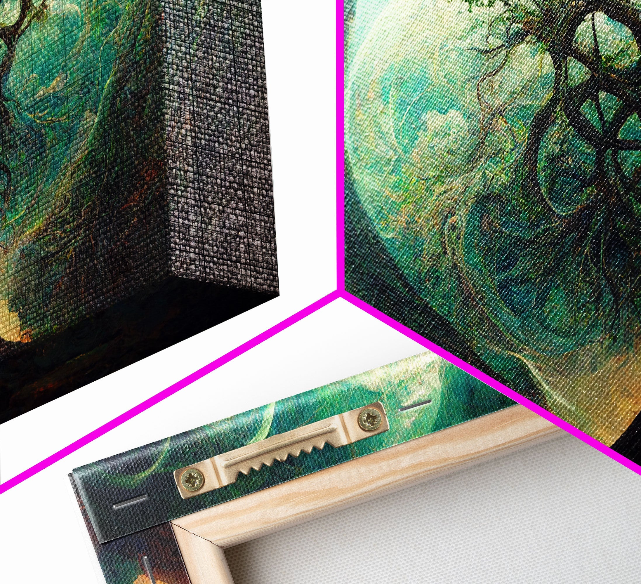 Gaia, norse mythology, canvas print, high fantasy art