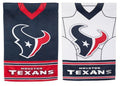 Houston Texans Garden Flag 2 Sided Foil Jersey