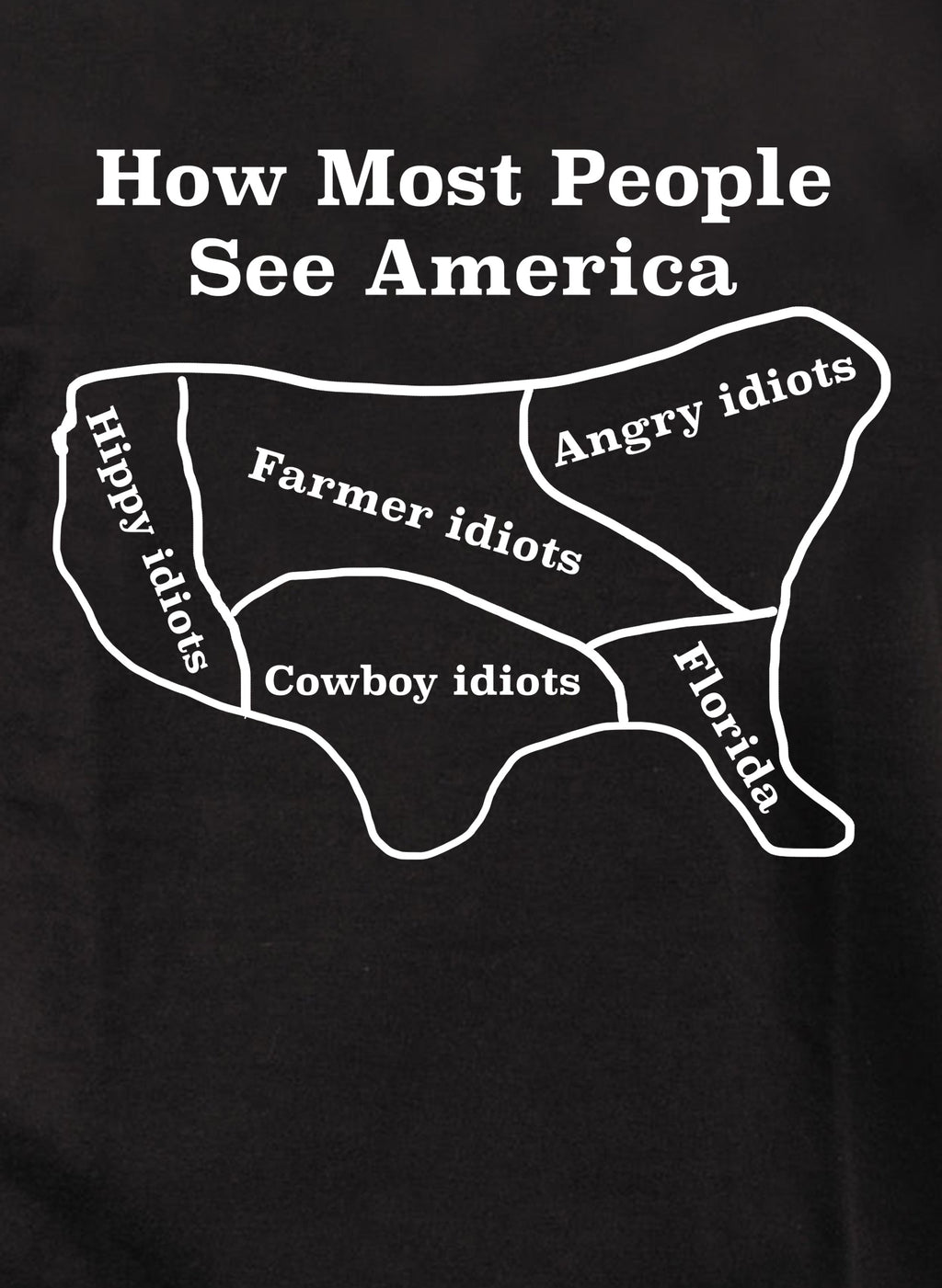 How Most People See America T-Shirt