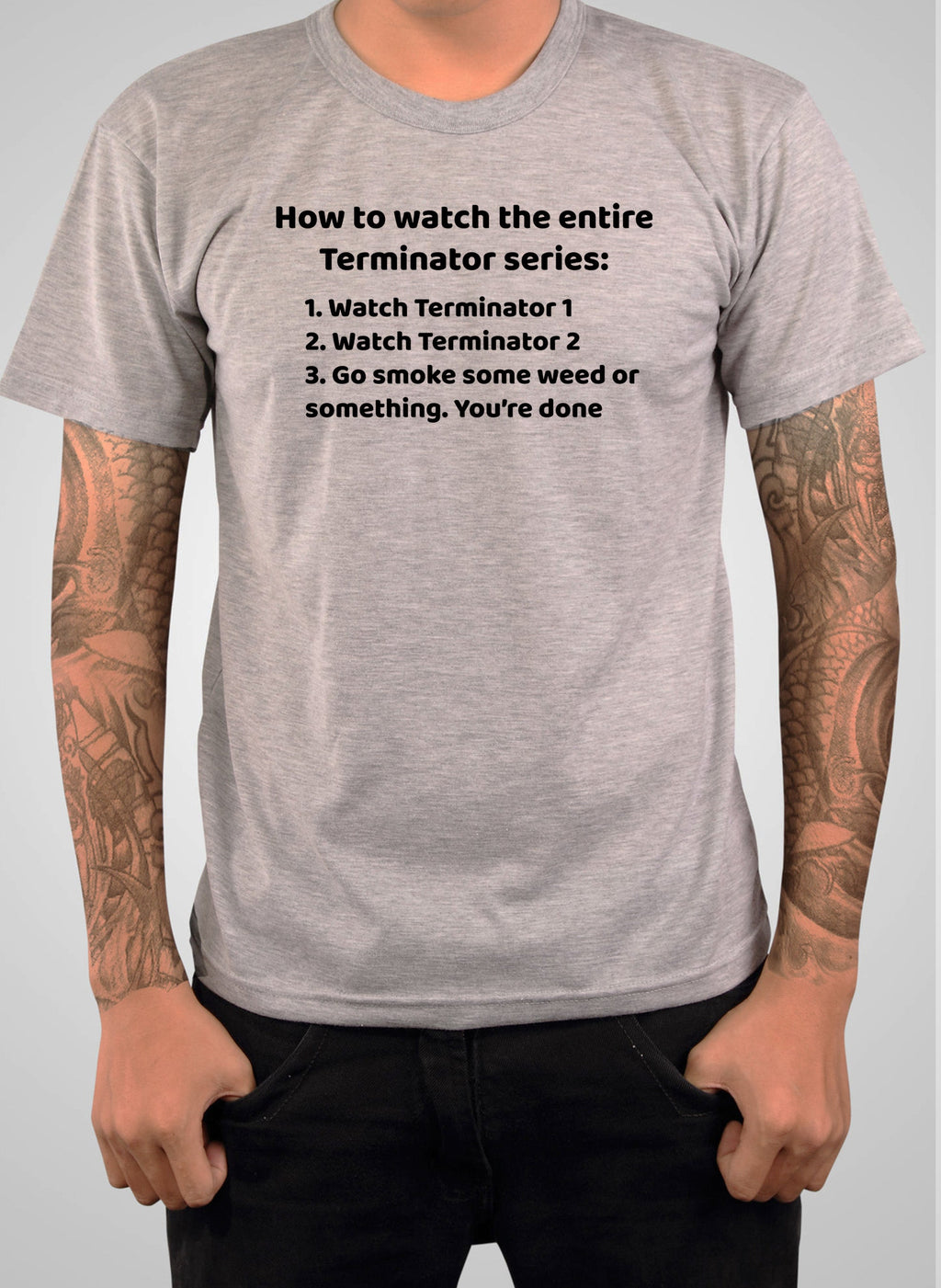 How to watch the entire Terminator series T-Shirt