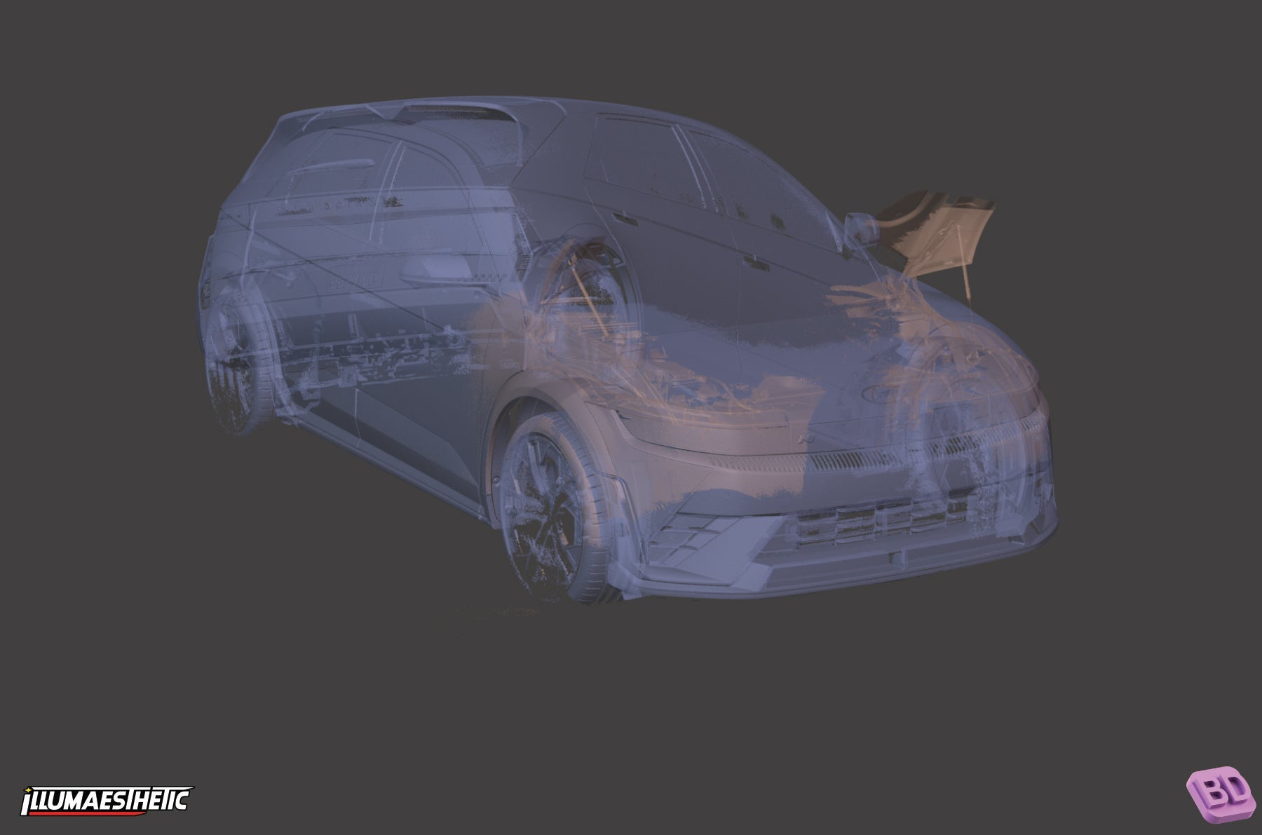 Hyundai Ioniq 5 N (NE) 3D Scan (2023+)