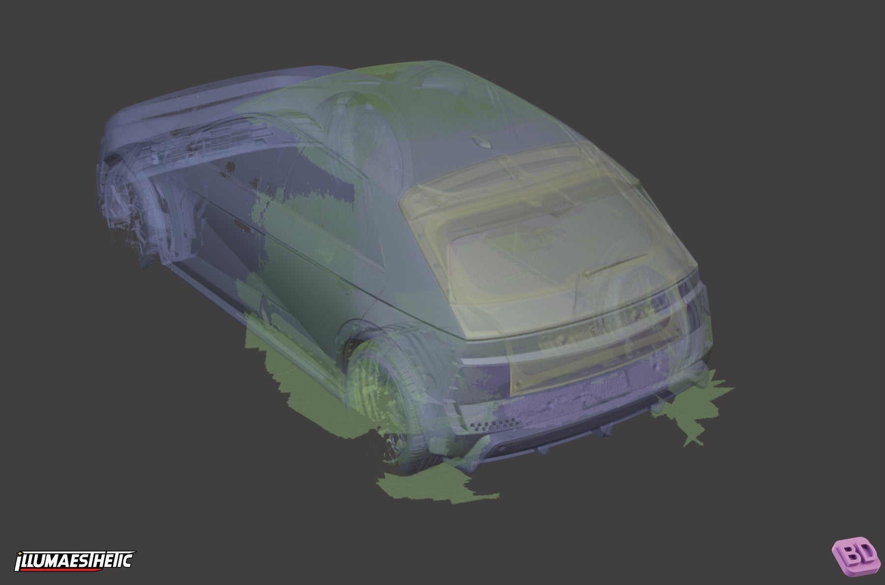 Hyundai Ioniq 5 N (NE) 3D Scan (2023+)