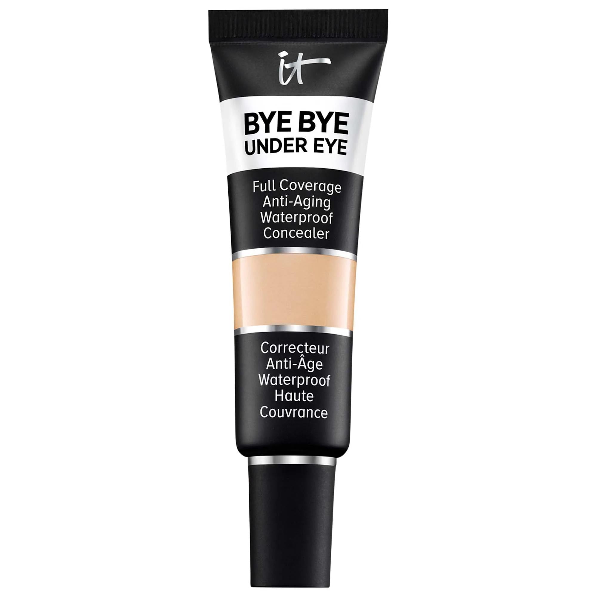 IT Cosmetics Bye Bye Under Eye Full Coverage Anti-Aging Waterproof Concealer: Erase Dark Circles, Wrinkles & Imperfections for a Flawless Look
