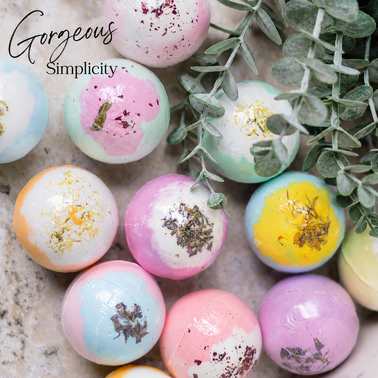 EvolutionUSA 12pc Inspire Bath Bombs for Women & Girls