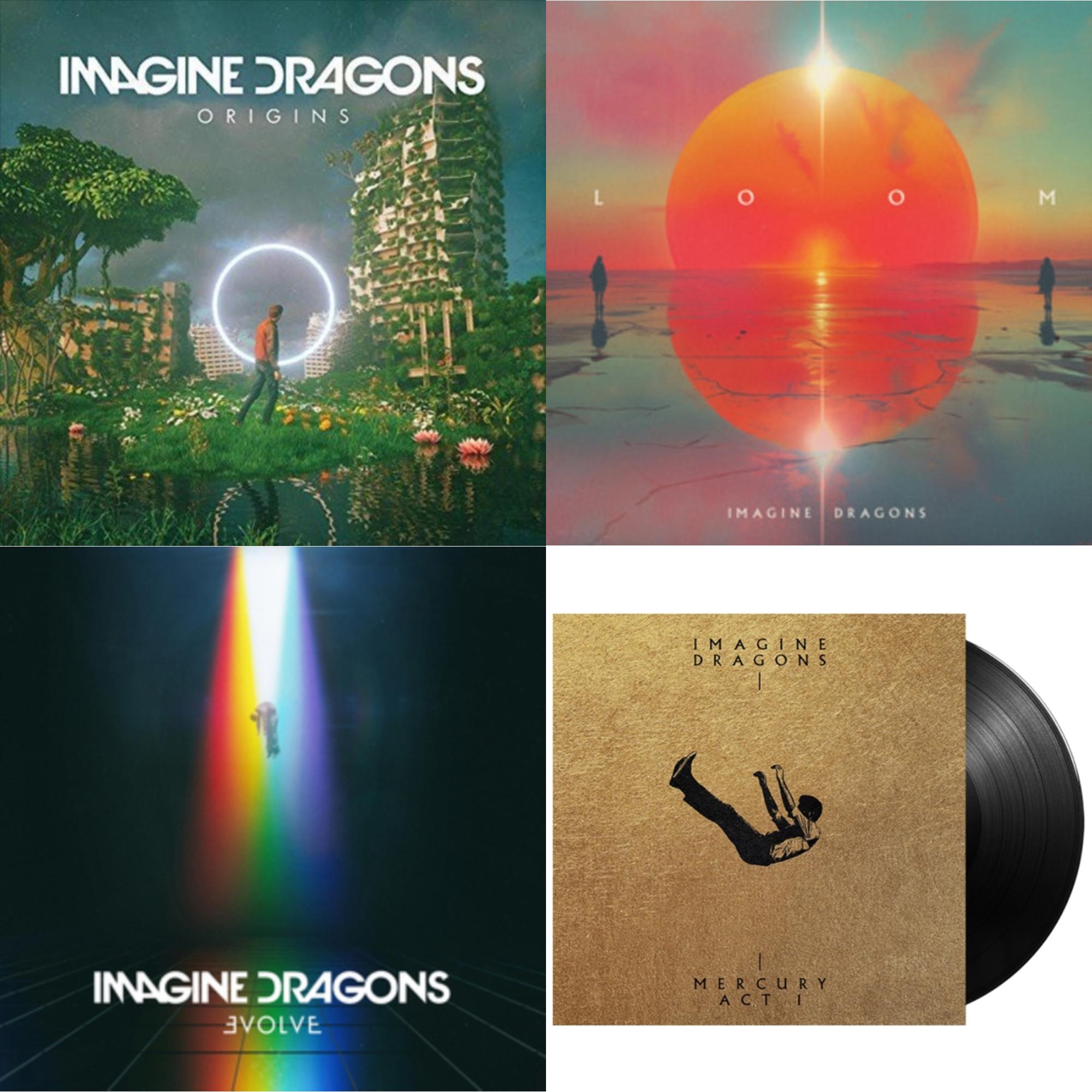 Mercury – Act 1 & Loom (Translucent Coke Bottle Green LP Vinyl) & Evolve & Origins (2 LP)