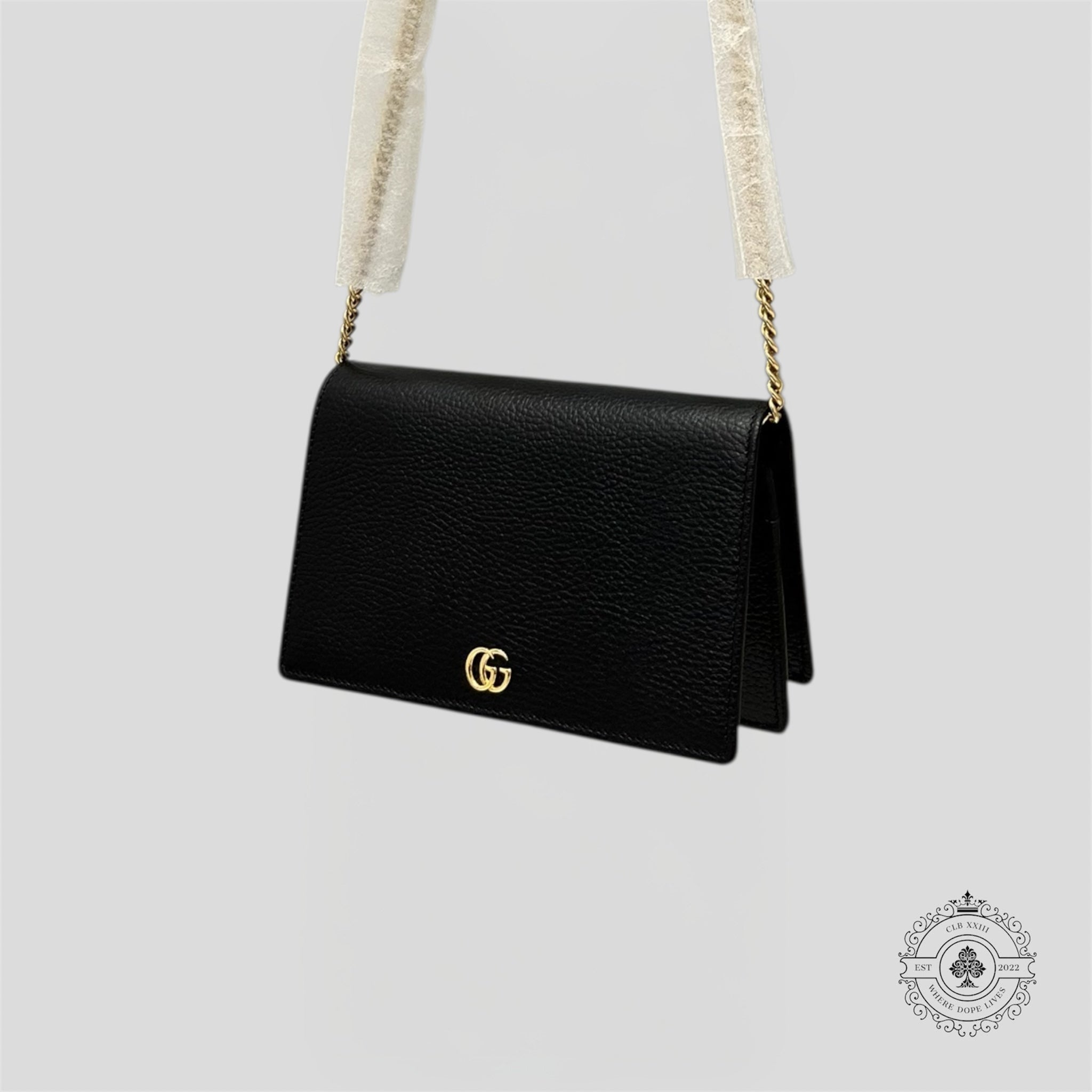 Gucci GG Marmont Wallet in Black