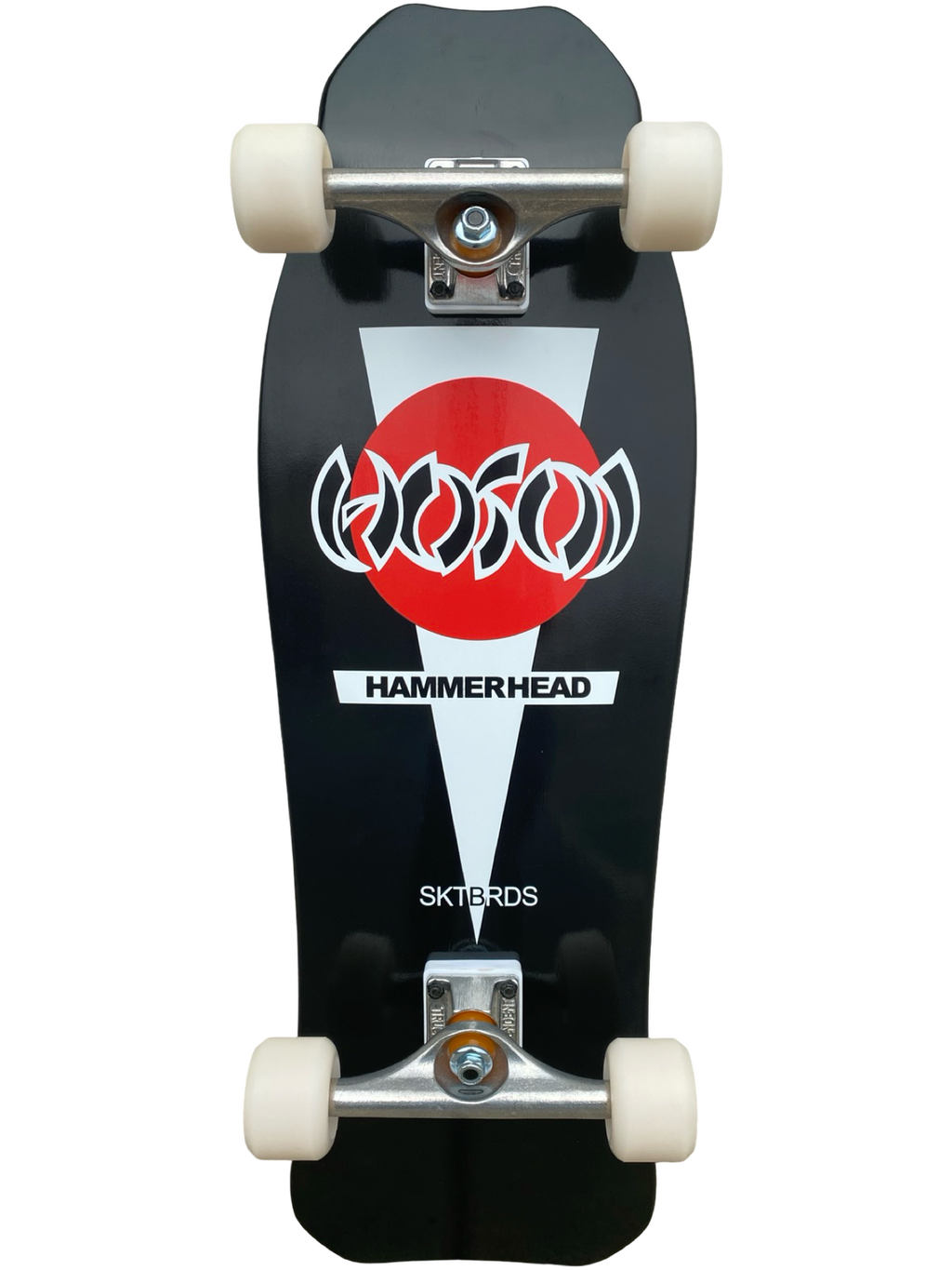 Hosoi Hammerhead Double Kick Black 10.25" Complete Skateboard